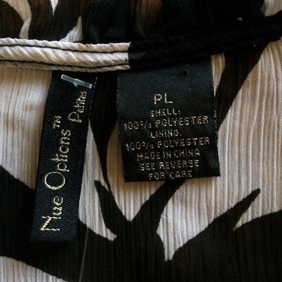 NUE OPTIONS flowy Crop Top blouse - Picture 5 of 5